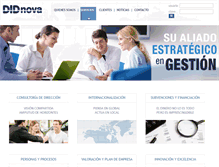Tablet Screenshot of didnova.com